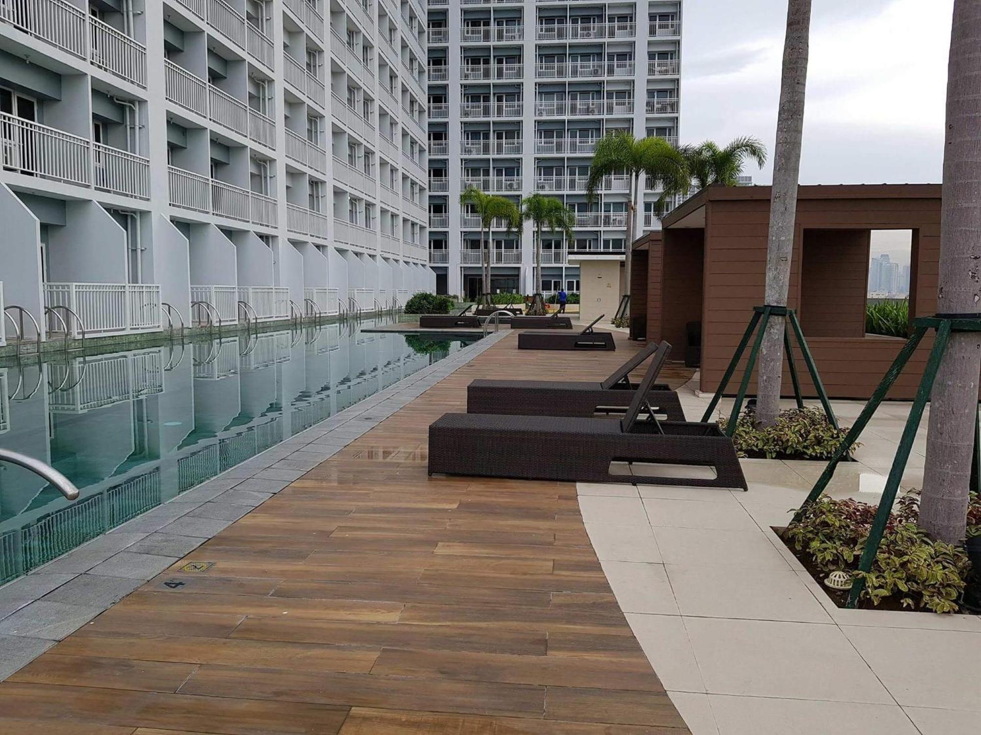 Studio Unit At The Breeze Residences Manila Zewnętrze zdjęcie