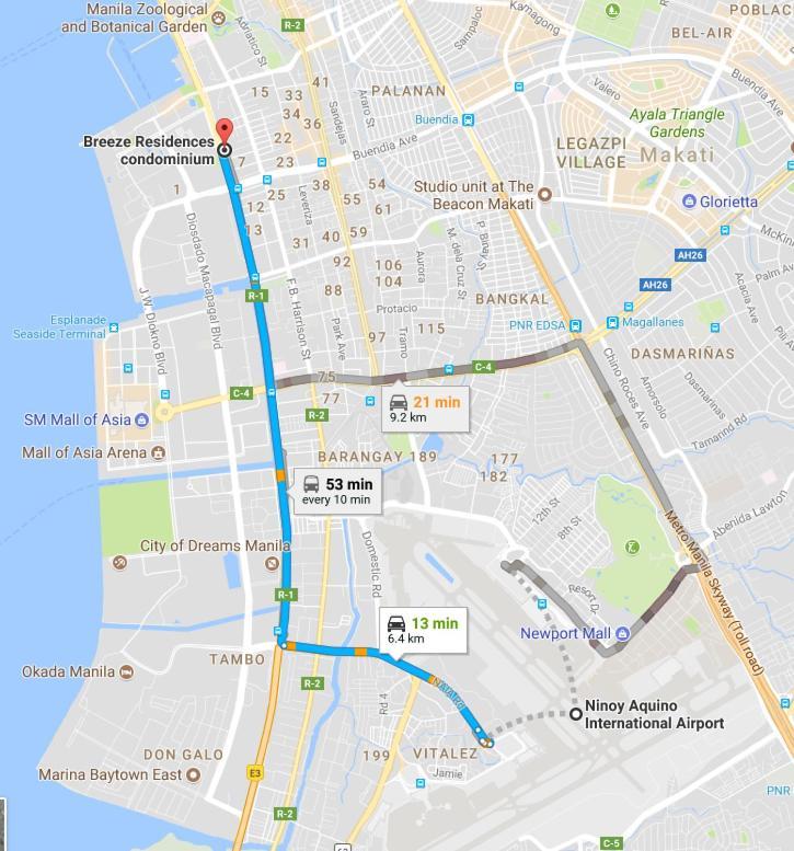 Studio Unit At The Breeze Residences Manila Zewnętrze zdjęcie